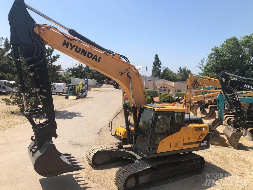 Hyundai HX260NL Vikšriniai ekskavatoriai