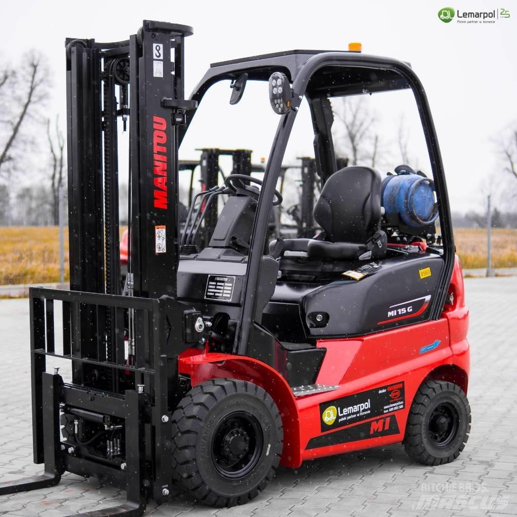 Manitou MI 15 G LPG (dujiniai) krautuvai