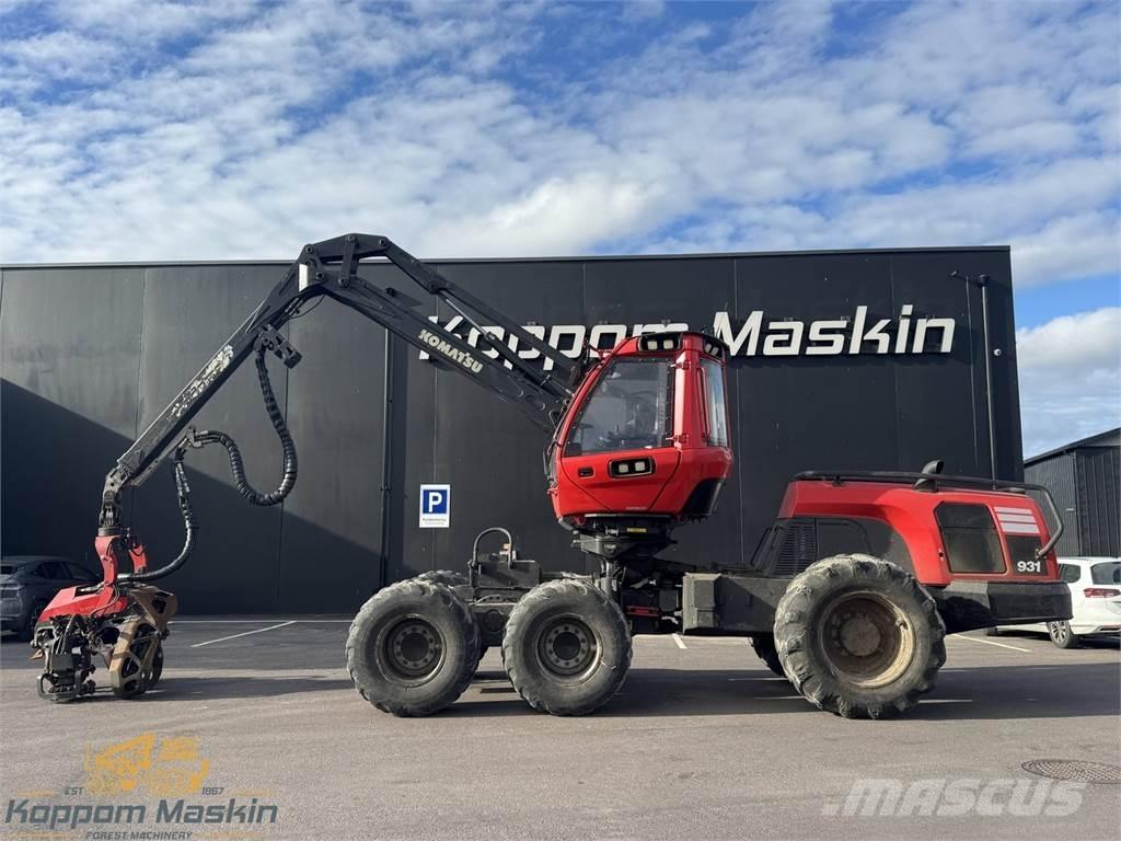 Komatsu 931 Miško technika (Harvesteriai)