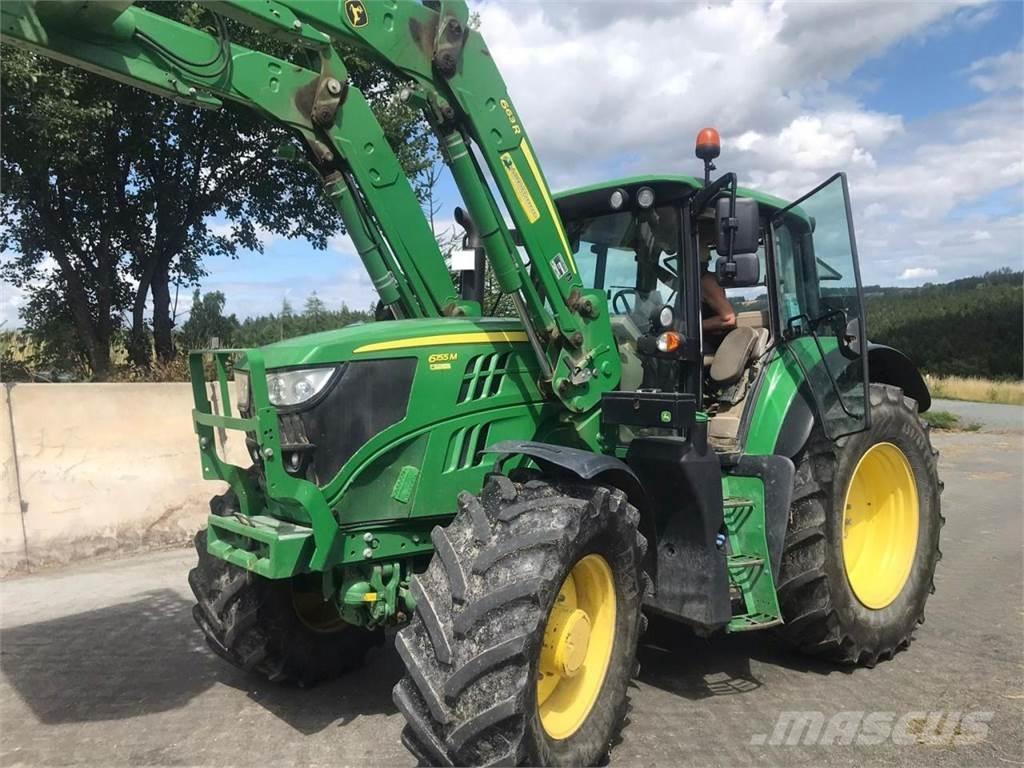 John Deere 6155M Traktoriai