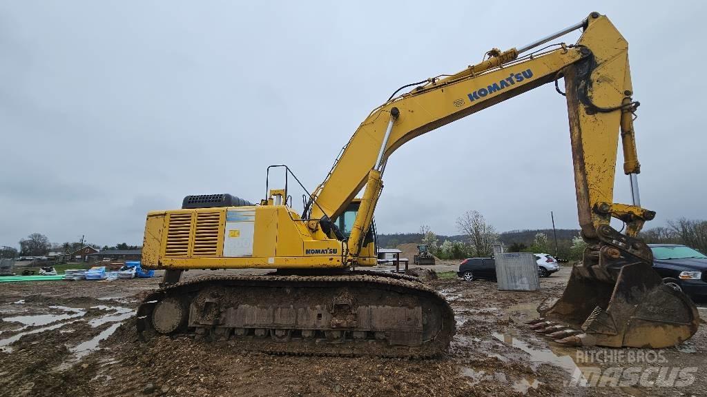 Komatsu PC600 LC-7 Vikšriniai ekskavatoriai