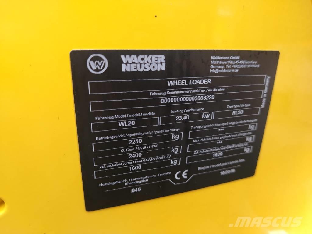 Wacker Neuson WL20 Mini krautuvai