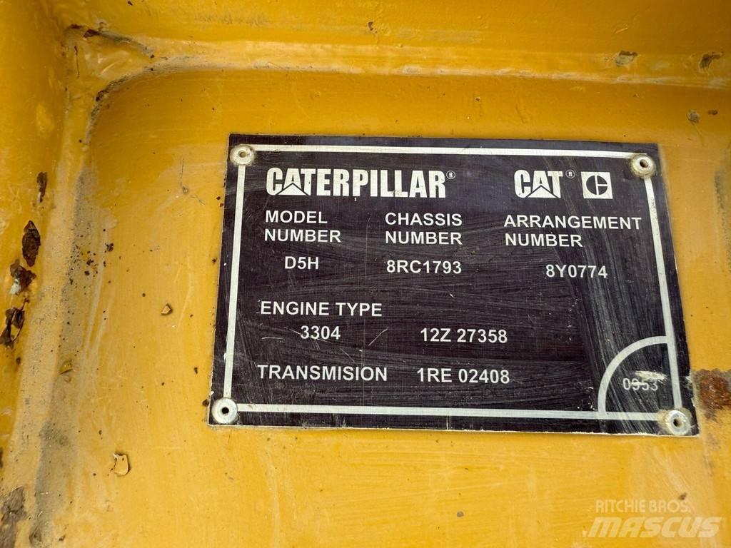 CAT D5H Buldozer Vikšriniai buldozeriai