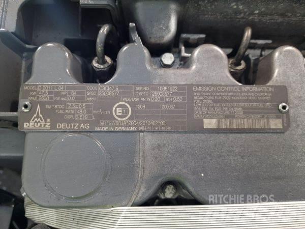 Deutz D2011 L04 Varikliai