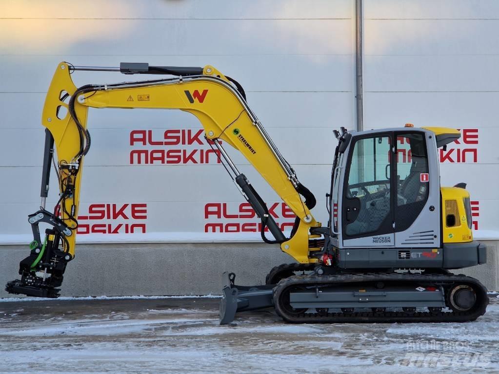 Wacker Neuson ET 90 Vidutinės galios ekskavatoriai 7-12 t