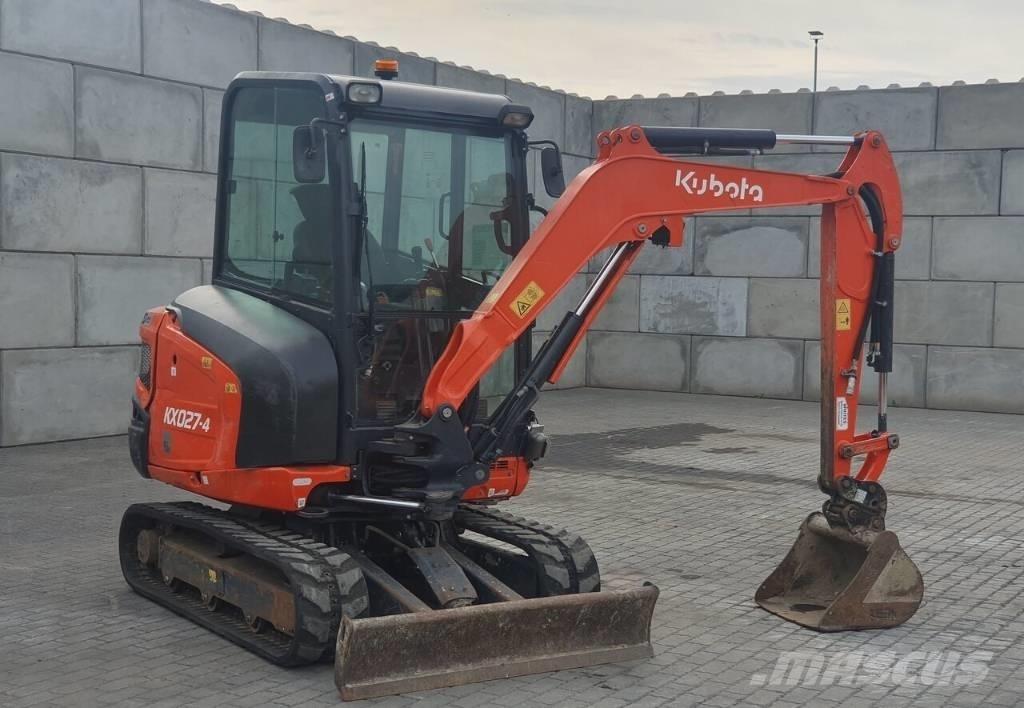 Kubota KX027-4 Mini ekskavatoriai < 7 t
