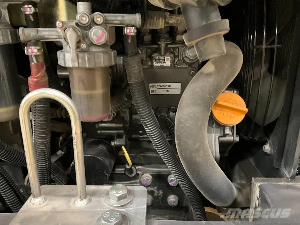 Hitachi ZX 17 U-5 Mini ekskavatoriai < 7 t