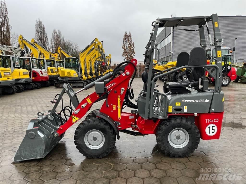 Weidemann WM1140 Naudoti ratiniai krautuvai