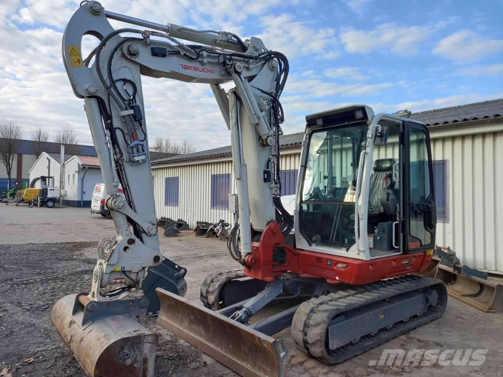 Takeuchi TB 370 CV Vidutinės galios ekskavatoriai 7-12 t