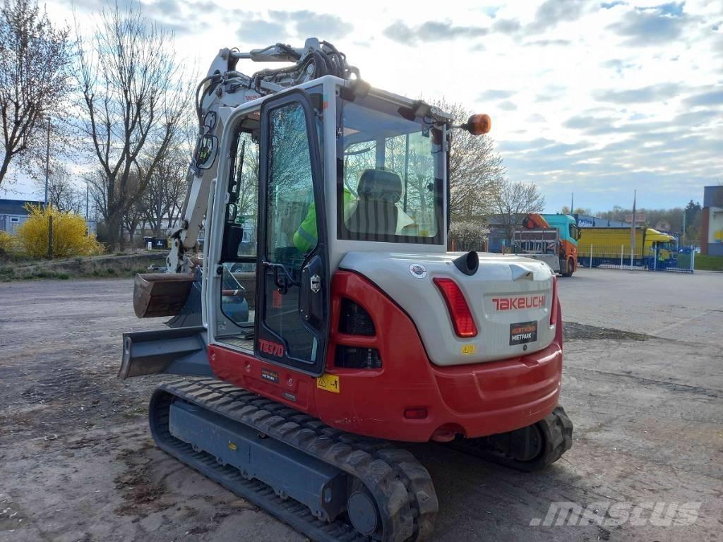Takeuchi TB 370 CV Vidutinės galios ekskavatoriai 7-12 t