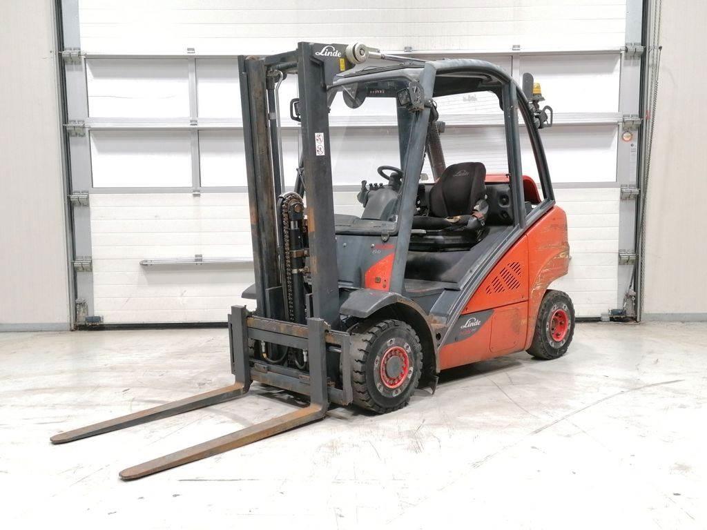 Linde H25T-02 LPG (dujiniai) krautuvai