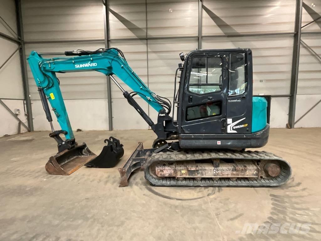Sunward SWE 90 UF Vidutinės galios ekskavatoriai 7-12 t