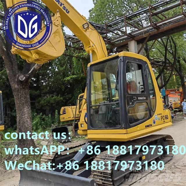 Komatsu PC 60-7C Vikšriniai ekskavatoriai