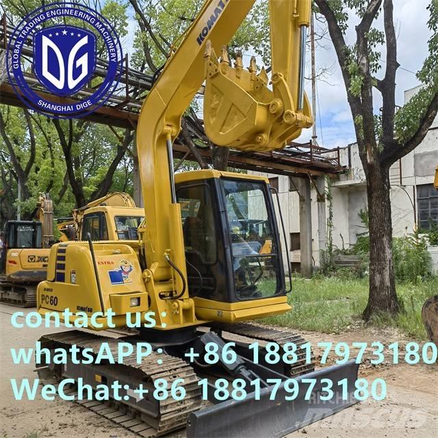 Komatsu PC 60-7C Vikšriniai ekskavatoriai
