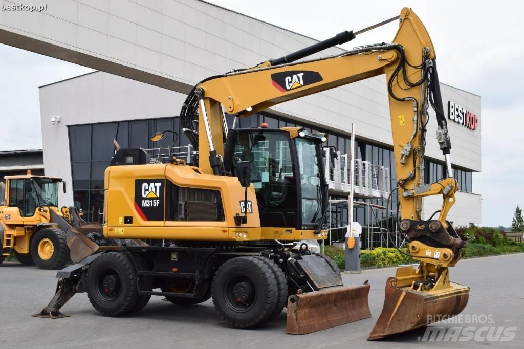 CAT M 315 F Ratiniai ekskavatoriai