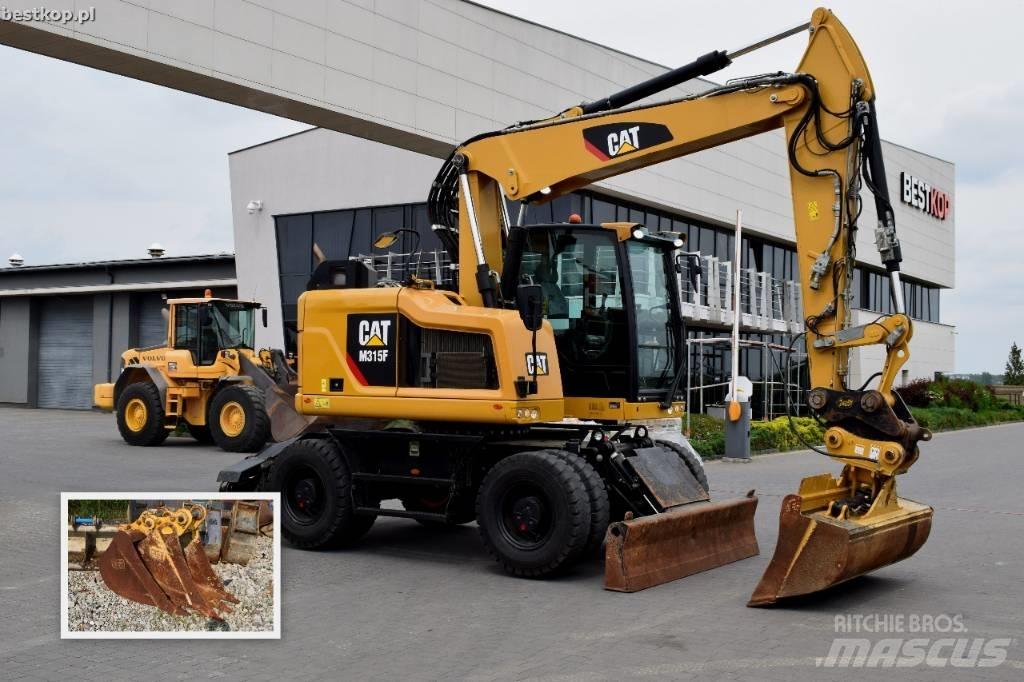 CAT M 315 F Ratiniai ekskavatoriai