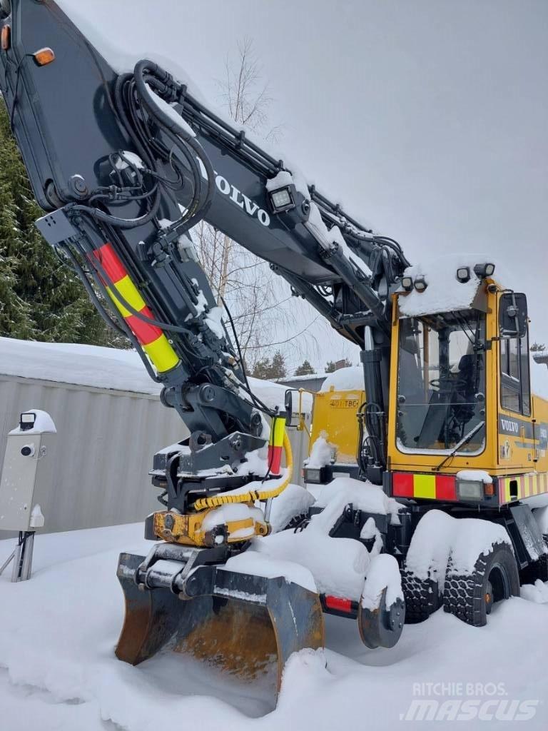 Volvo EW 200 Ratiniai ekskavatoriai