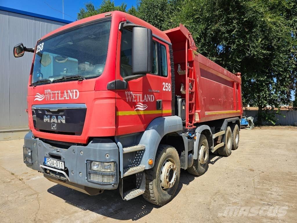 MAN TGS 41.400 Savivarčių priekabų vilkikai