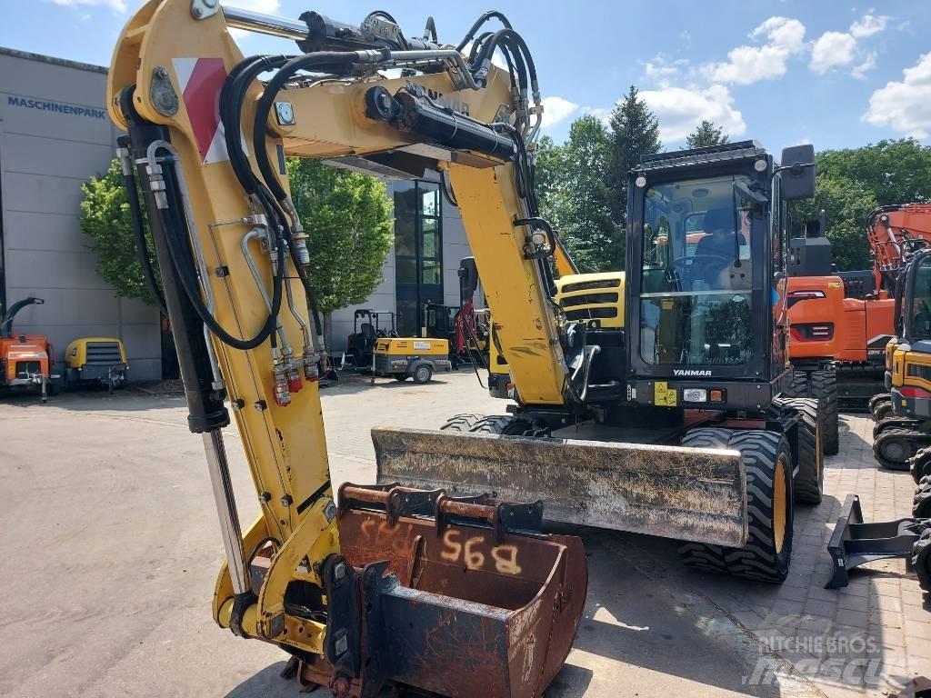 Yanmar B 95 W Ratiniai ekskavatoriai