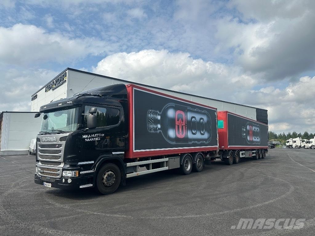 Scania R 450 Sunkvežimiai su dengtu kėbulu