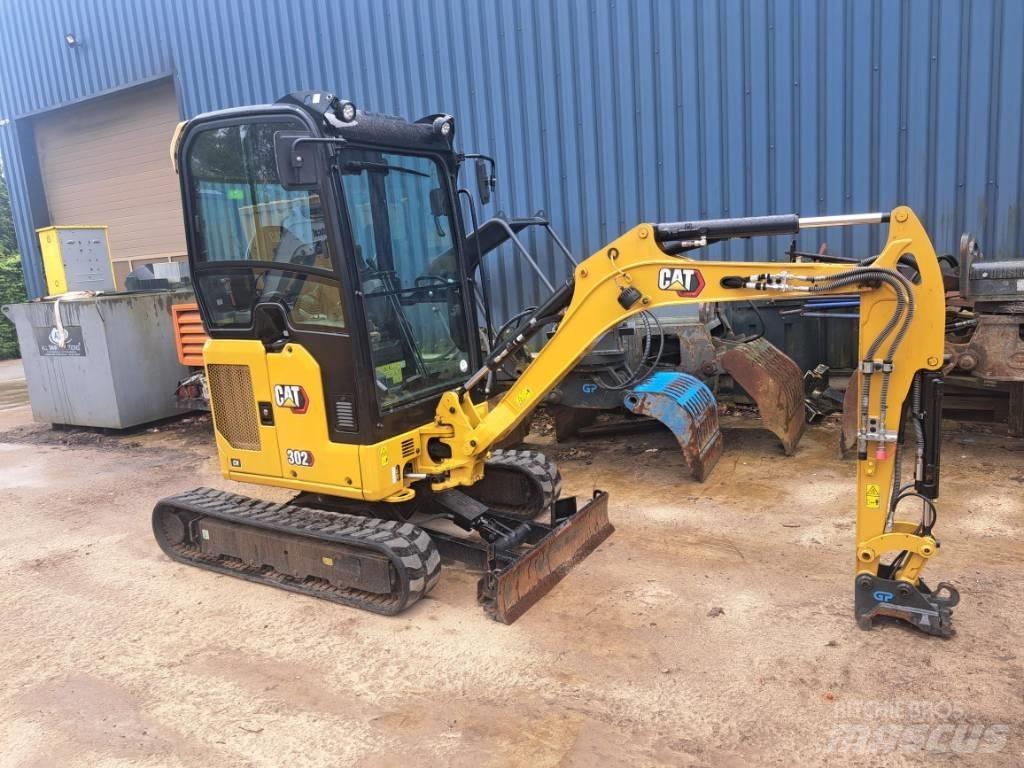 CAT 302cr Mini ekskavatoriai < 7 t