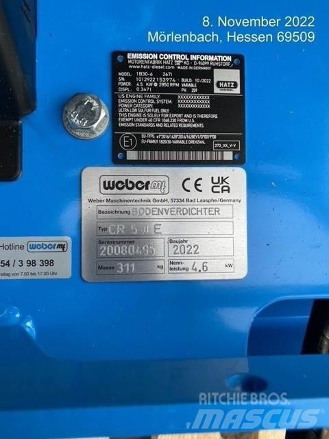 Weber CR5-II E Vibratoriai