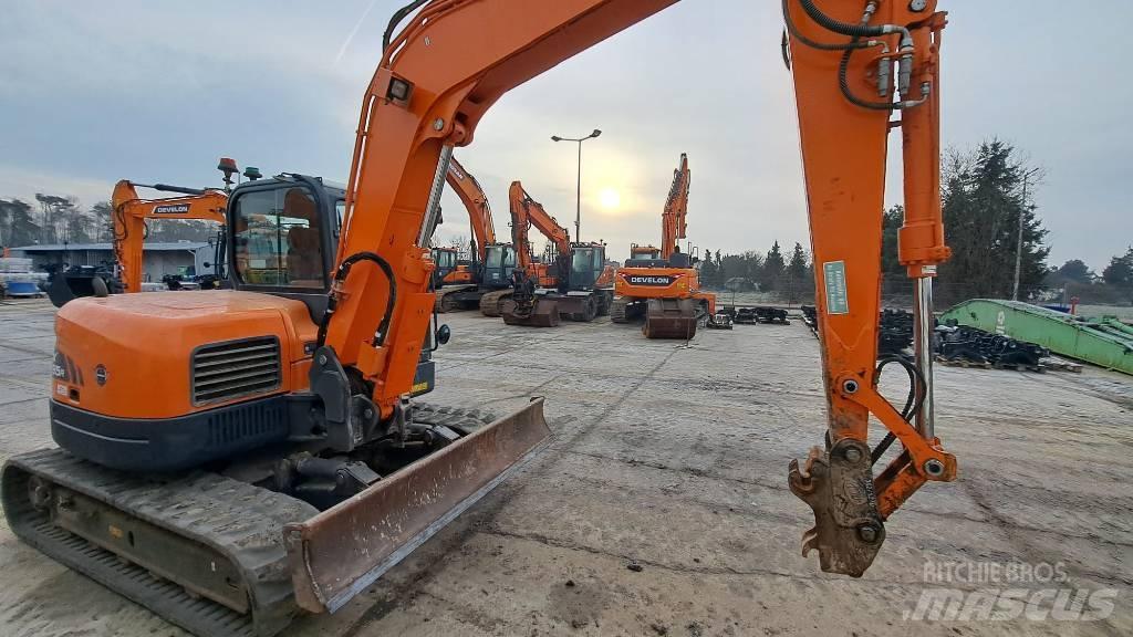 Doosan DX 85 R-3 Vidutinės galios ekskavatoriai 7-12 t