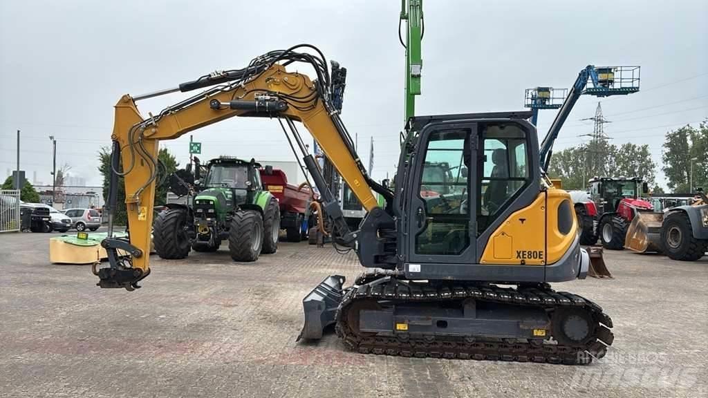 XCMG XE80E Mini ekskavatoriai < 7 t