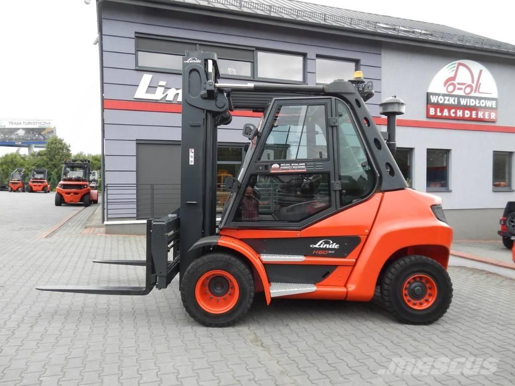 Linde H60D-03 Dyzeliniai krautuvai