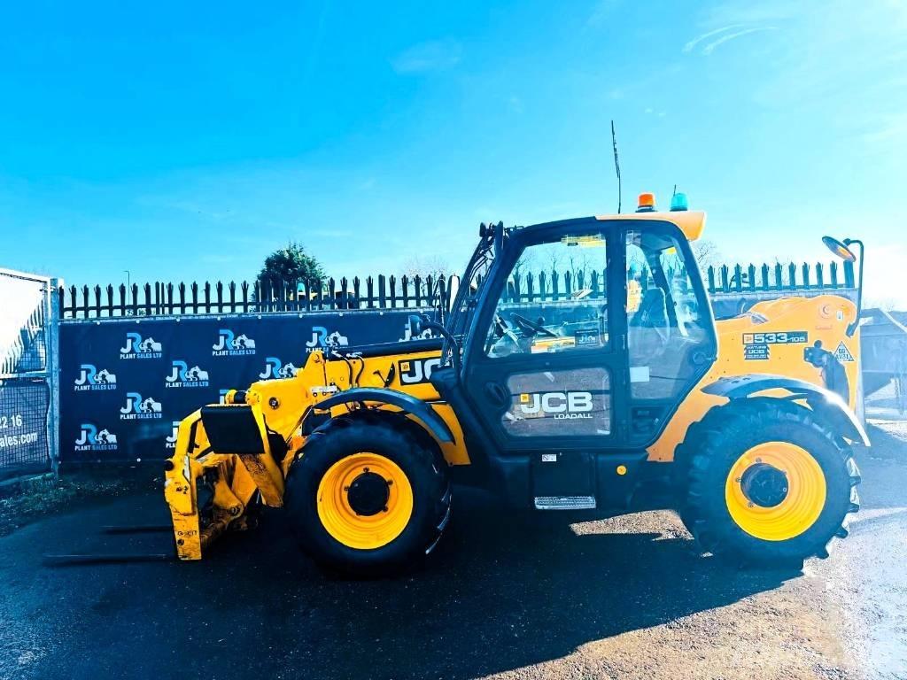JCB 533-105 Teleskopiniai krautuvai