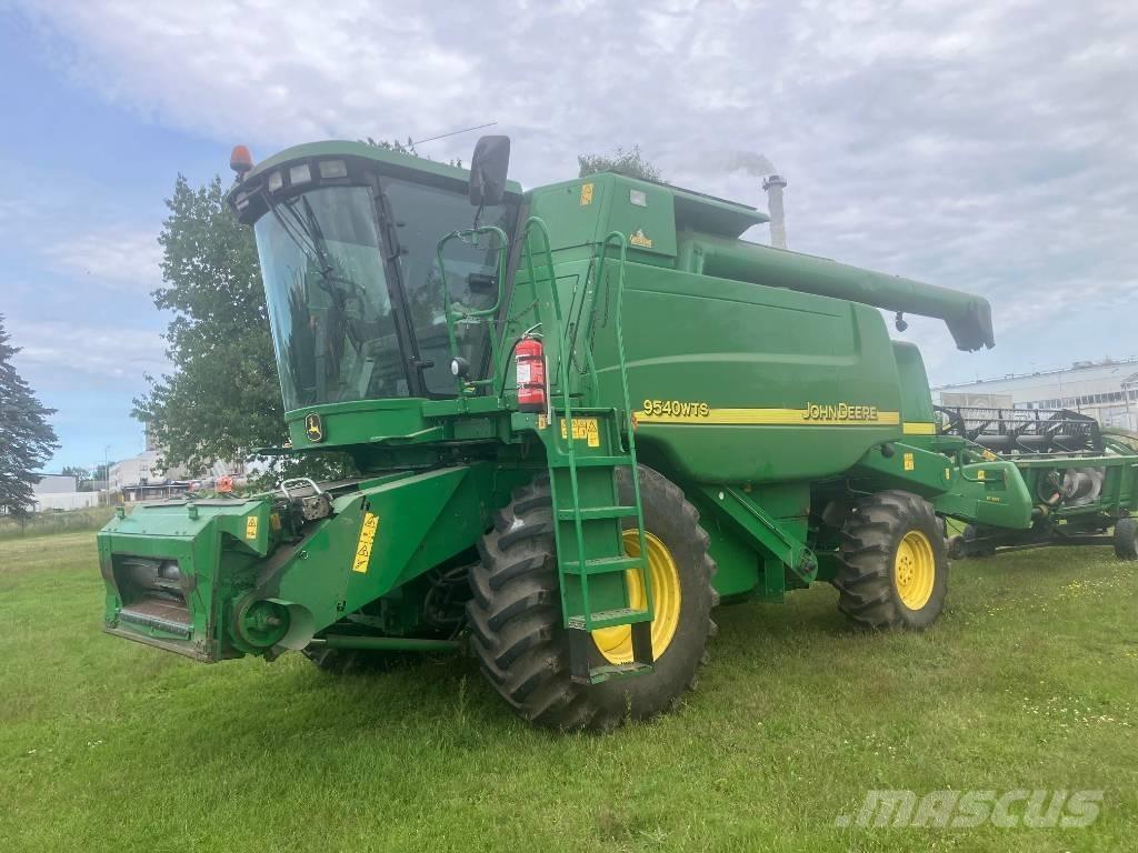 John Deere 9540 WTS Derliaus nuėmimo kombainai