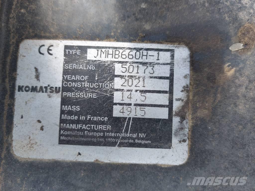 Komatsu JTHB660H-1 Hidrauliniai kūjai / Trupintuvai