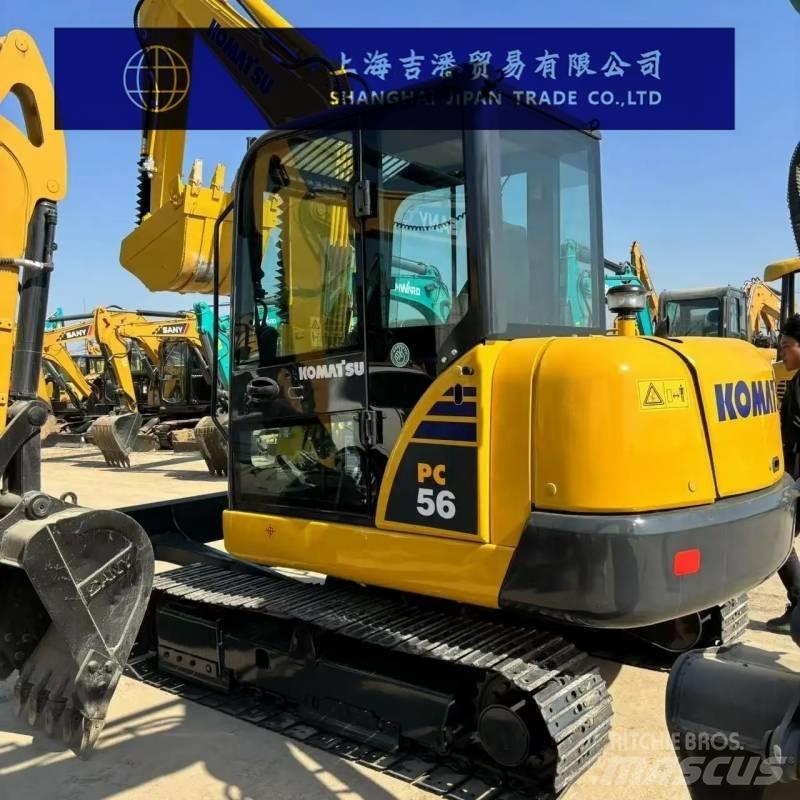 Komatsu PC 56 Vikšriniai ekskavatoriai