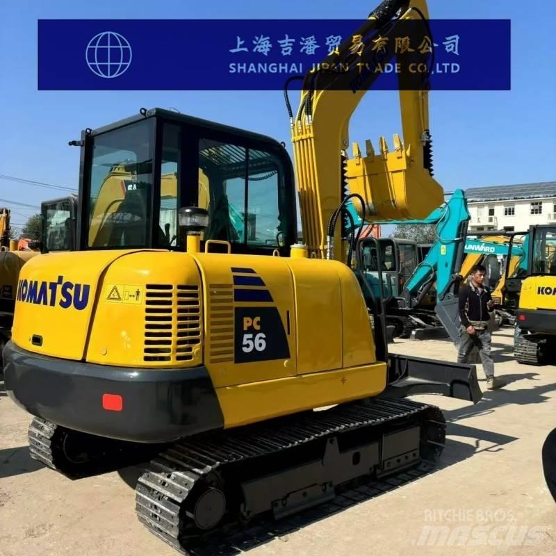 Komatsu PC 56 Vikšriniai ekskavatoriai