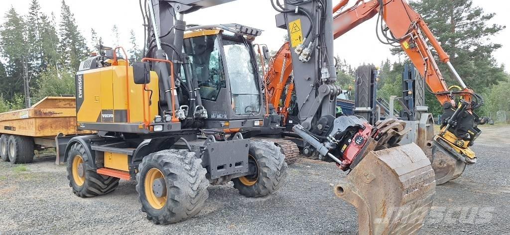 Volvo EWR 150 E Ratiniai ekskavatoriai