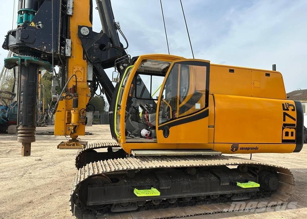 Casagrande B175XP Polių kalimo technika