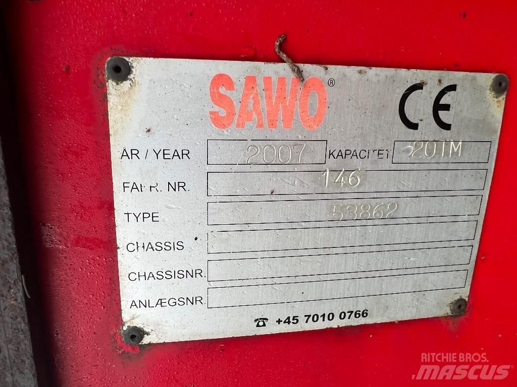 Hiab 20tm Krankonsol Keltuvai-krautuvai