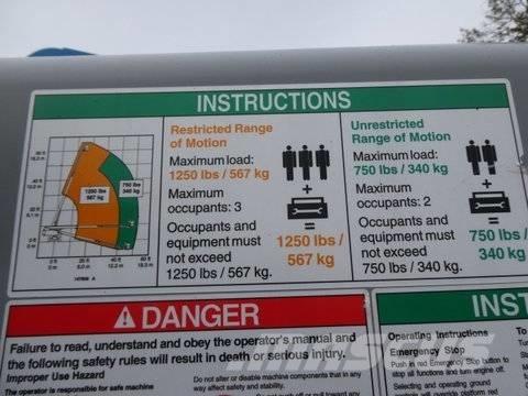 Genie S60XC Teleskopiniai keltuvai