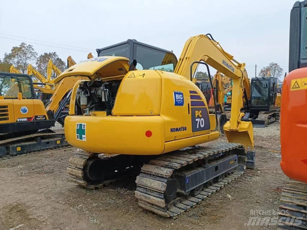 Komatsu PC 70-8 Vikšriniai ekskavatoriai