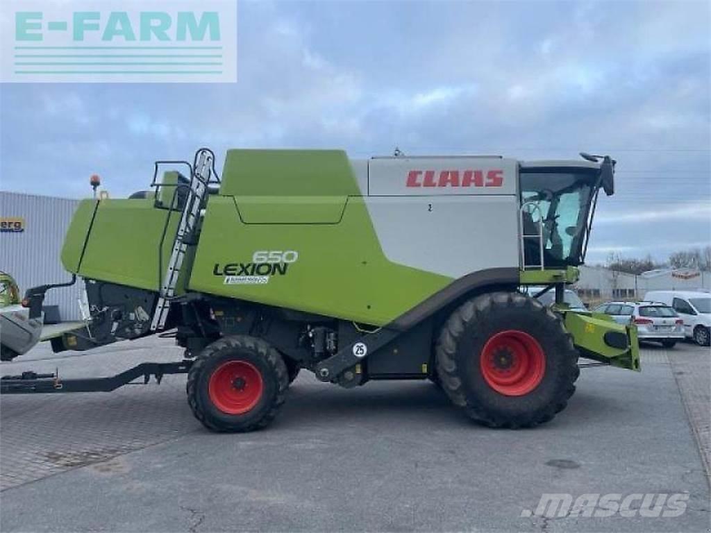 CLAAS lexion 650 Derliaus nuėmimo kombainai