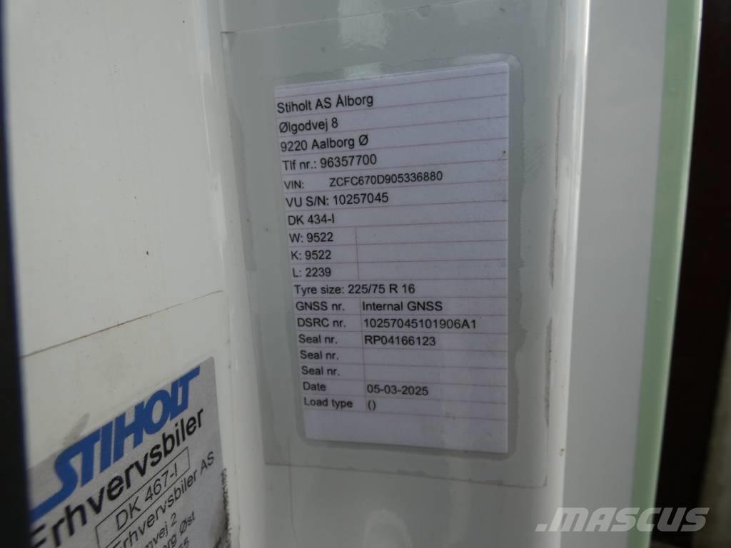 Iveco 70C 18 Važiuoklė su kabina