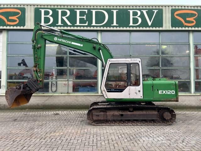 Hitachi EX 120 Vikšriniai ekskavatoriai