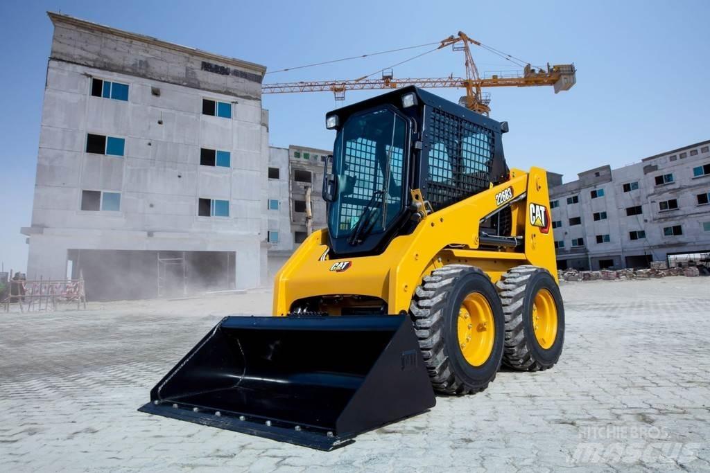 CAT 226B3 Skiedrovežiai