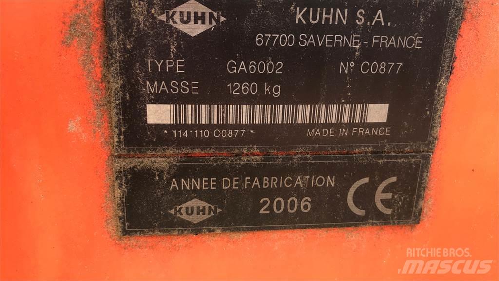 Kuhn GA 6002 Pradalges formuojantys padargai
