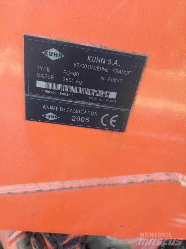 Kuhn alterna 400 Formuojančios žoliapjovės