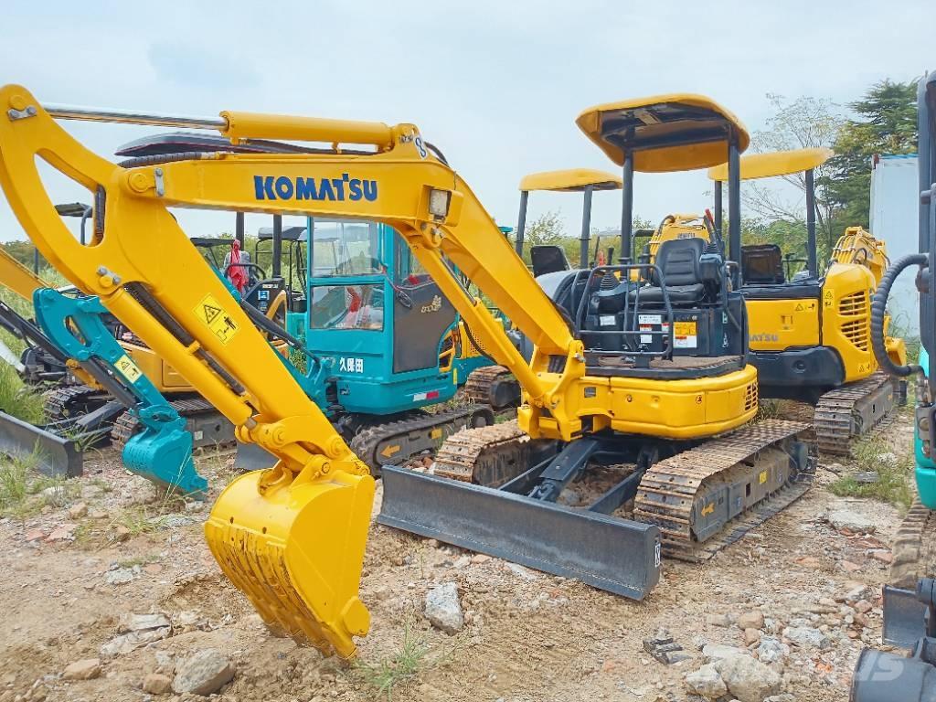 Komatsu PC 35 Vikšriniai ekskavatoriai