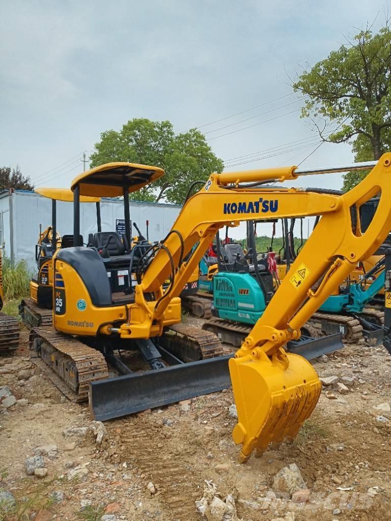 Komatsu PC 35 Vikšriniai ekskavatoriai