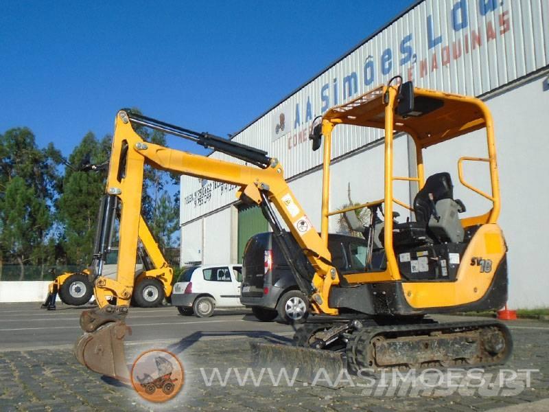 Yanmar SV 18 Mini ekskavatoriai < 7 t