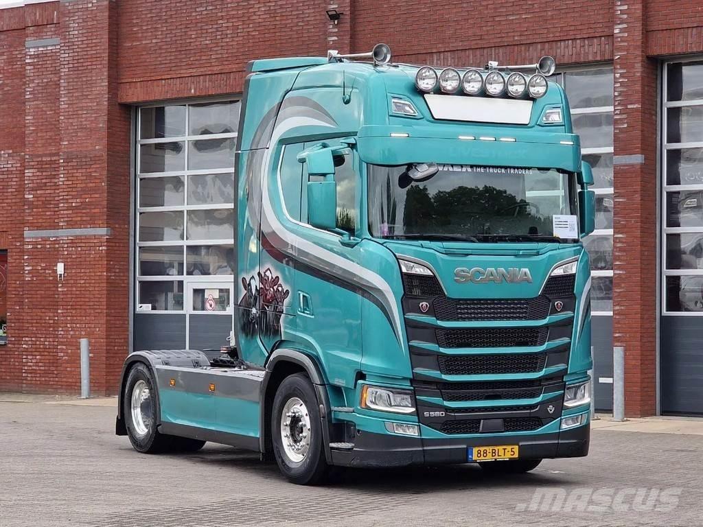 Scania S580 A4x2NB Naudoti vilkikai
