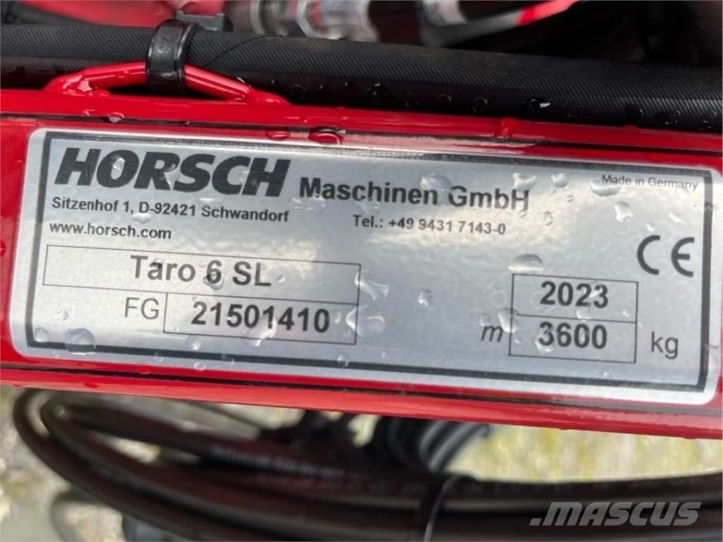 Horsch Taro 6 SL Sėjimo technika